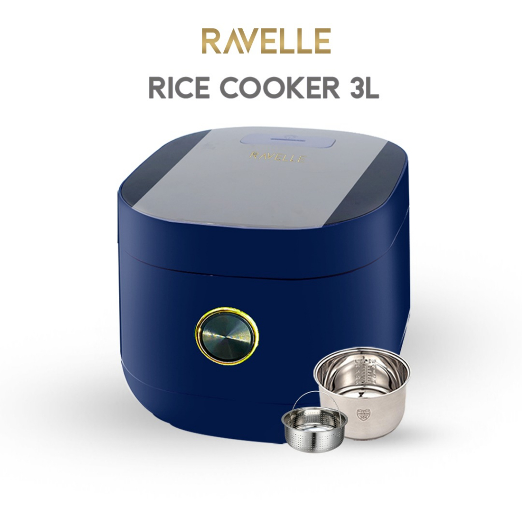 Jual Ravelle Rice Cooker Digital Low Carbo 3 Liter Penanak Nasi Low