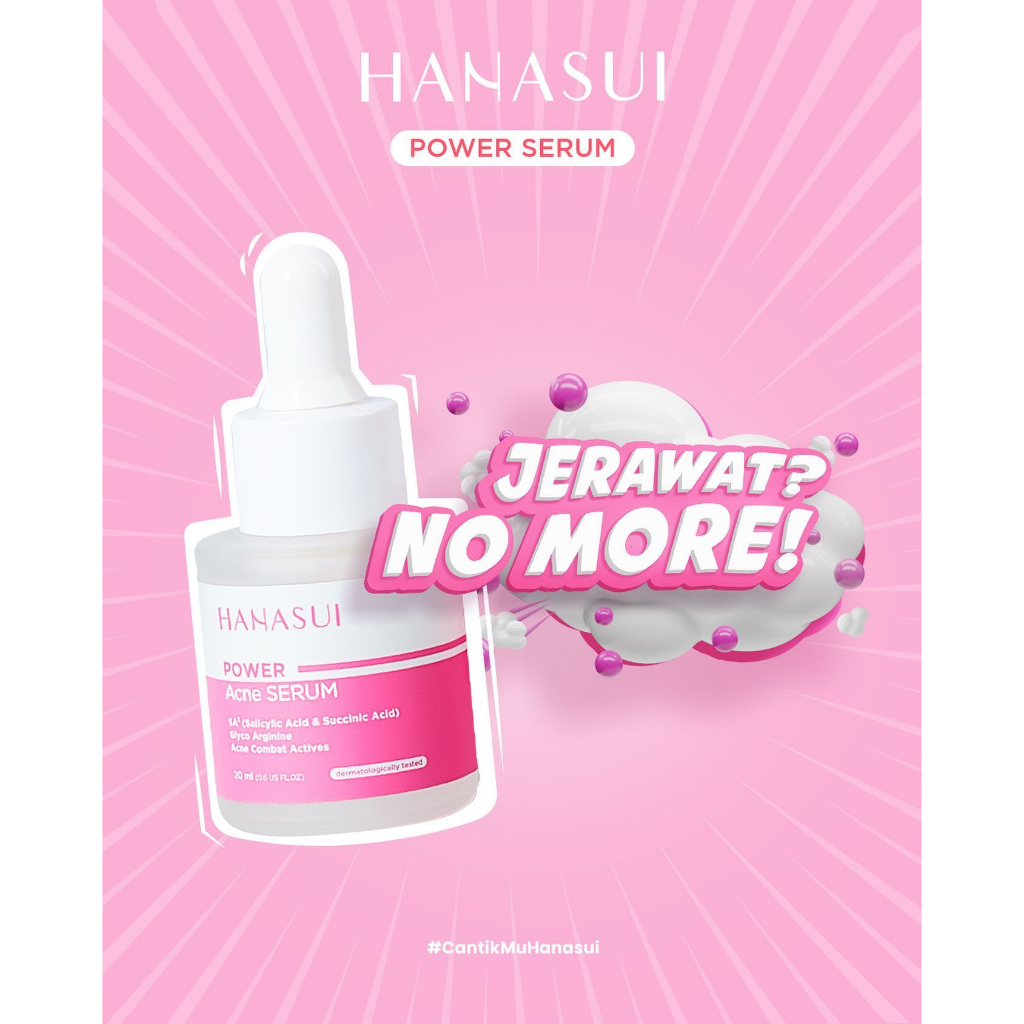 Jual Hanasui Power Serum Acne Peeling Barrier Bright Expert Minipore