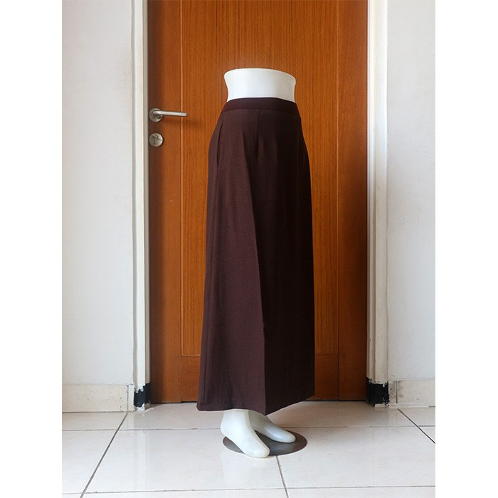 Jual Rok pramuka pembina model A line / rok coklat tua pramuka | Shopee ...