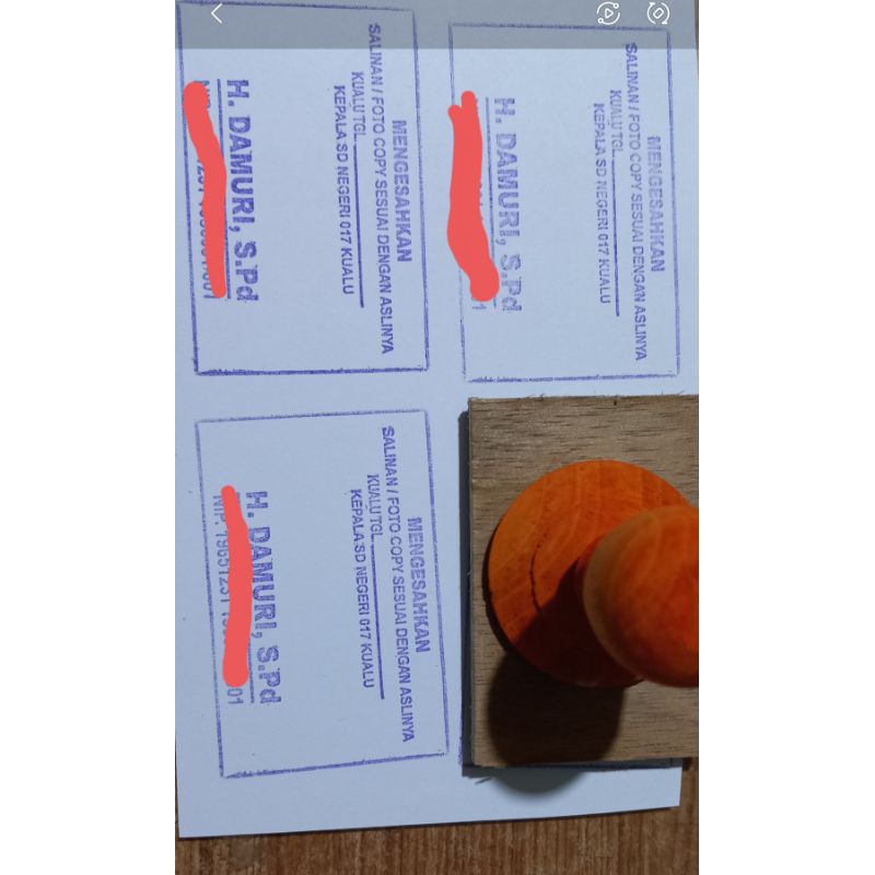 Jual stempel legalisir kayu/runaflex | Shopee Indonesia