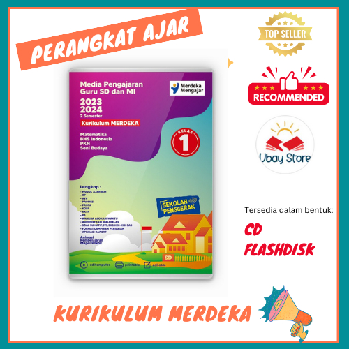 Jual Cd Perangkat Pembelajaran Kelas 1245 Sd Kurikulum Merdeka Shopee Indonesia 0607