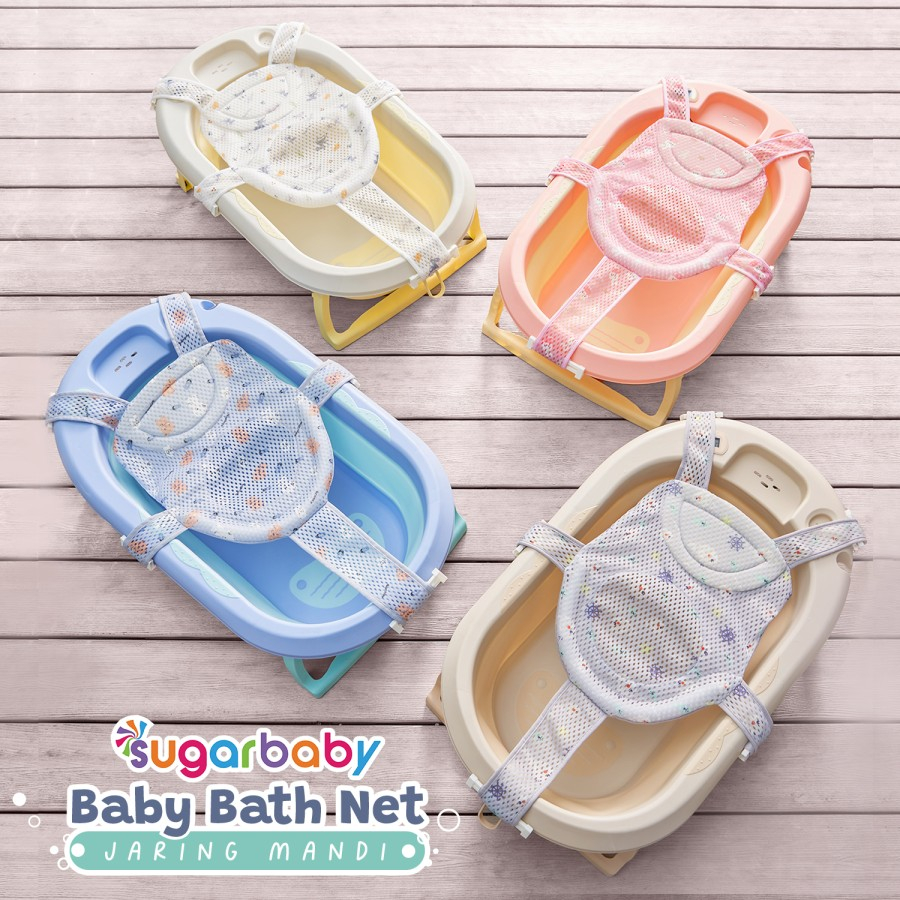 Jual Sugarbaby Ultrasoft Baby Bath Net Pillow / Bantal & Jaring Mandi ...