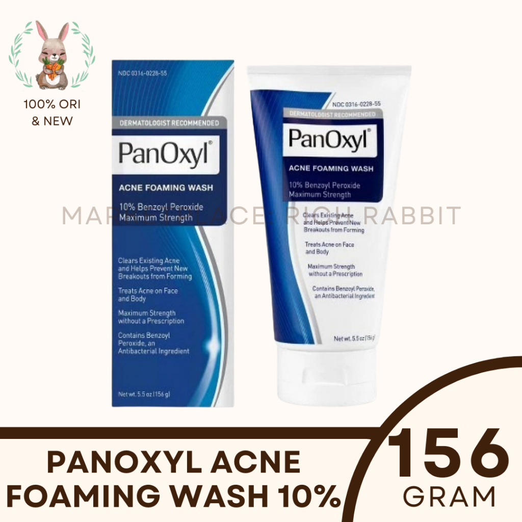 Jual Panoxyl Acne Foaming Wash Benzoyl Peroxide 10 Maximum Strength