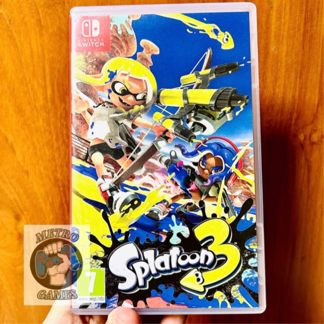 Jual Splatoon 3 Switch Game Catridge Fisik Splatoon 3 Nintendo Switch ...