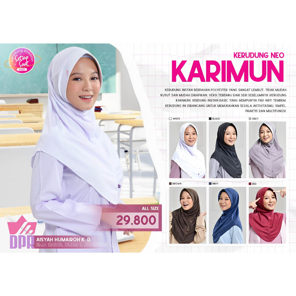 Jual Rabbani - Hijab instan terbaru pet kecil antem NEO KARIMUN ori ...