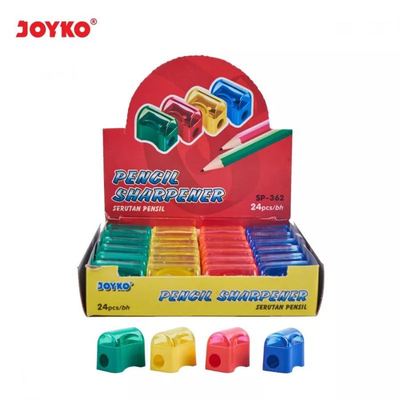 Jual Joyko Sharpener SP-362 / Rautan Pensil Kayu / Rautan Model Roti ...