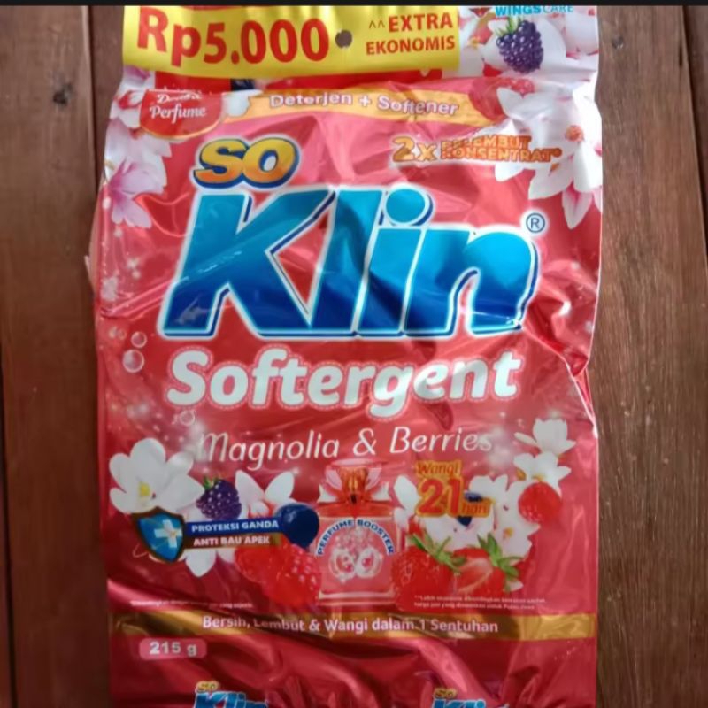 Jual so Klin bubuk 215 g random ( 4 pcs ) | Shopee Indonesia