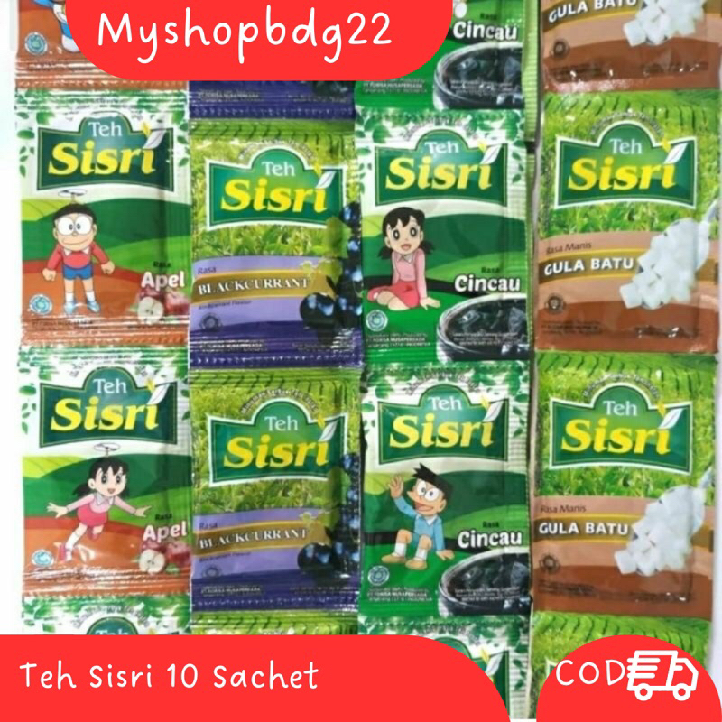 Jual Teh Sisri Renceng Isi 10 Sachet | Shopee Indonesia