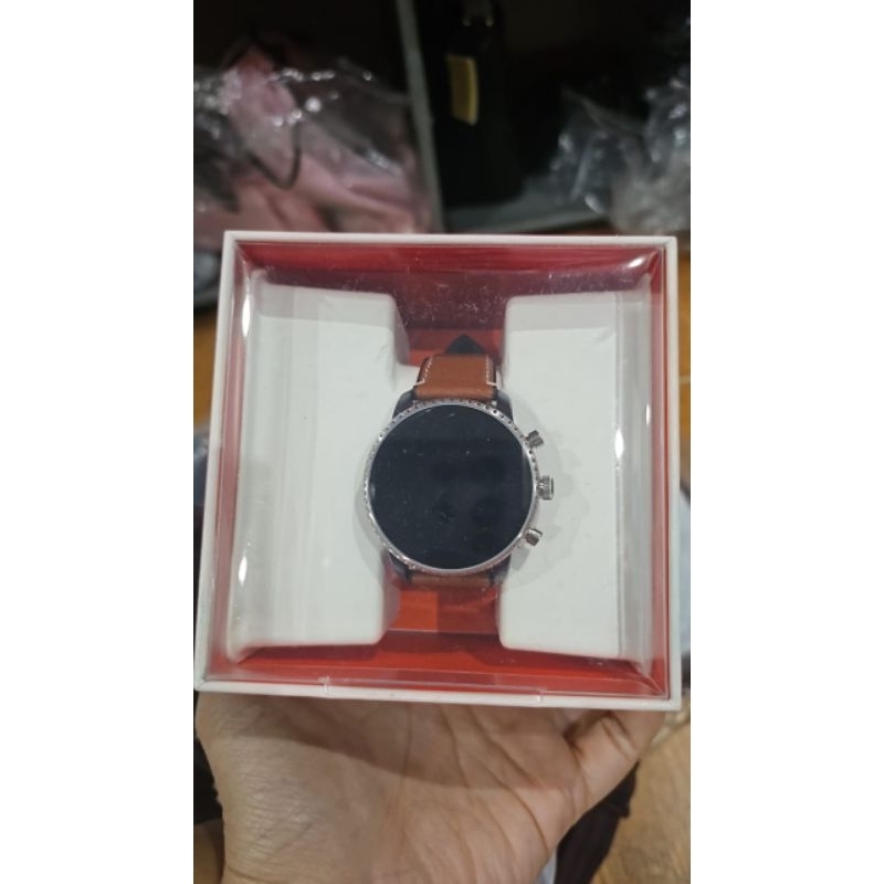 Jual smartwatch gen 4 leather brown ftw4016 | Shopee Indonesia