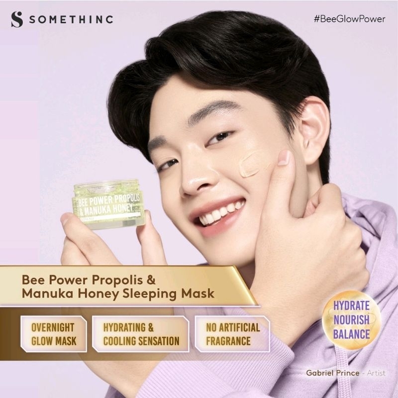 Jual SOMETHINC Bee Power Propolis & Manuka Honey Sleeping Mask | Shopee ...