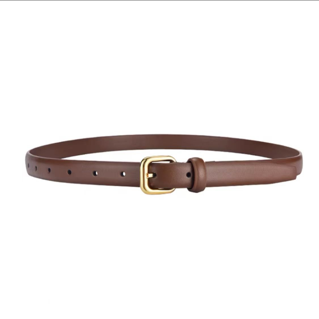 Jual Girls Monday Belt Women Simple Versatile Waist Pin Leather PU