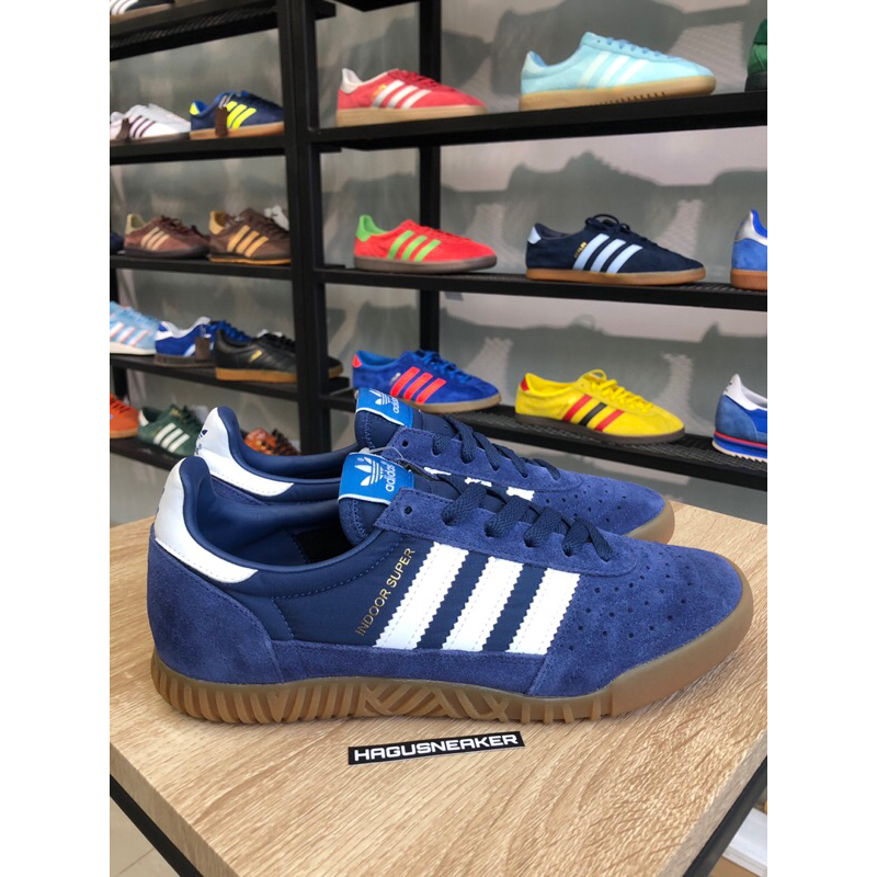 Adidas indoor super navy online