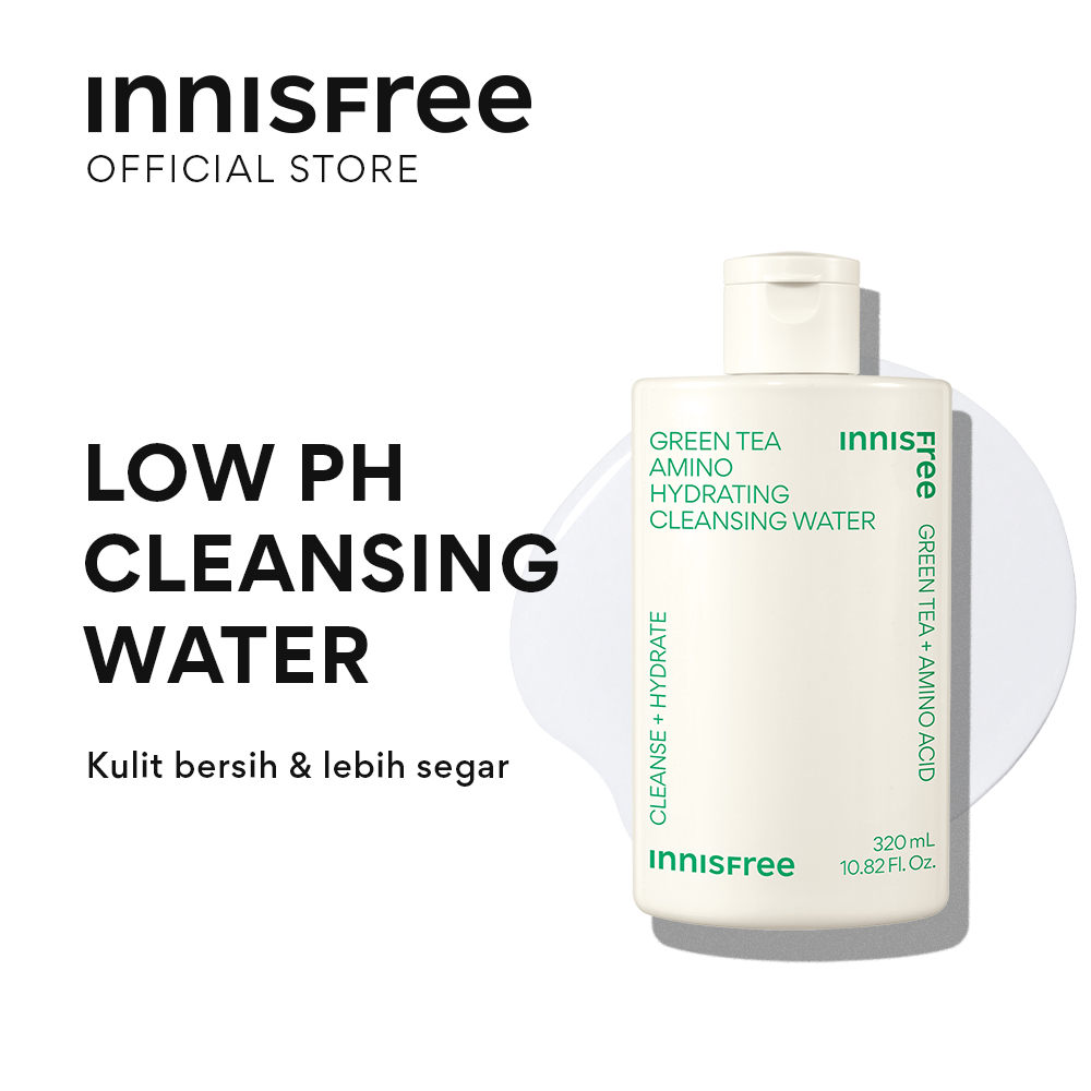 Jual Innisfree Green Tea Amino Hydrating Cleansing Water 320ml Shopee Indonesia 2358