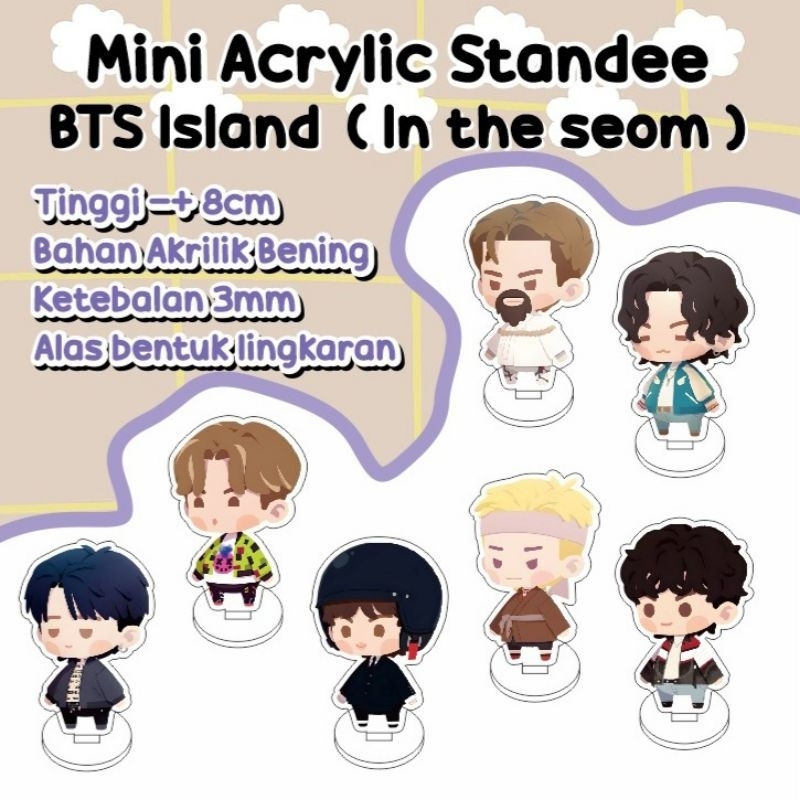 Jual Mini Acrylic Standee BTS in the seom | Shopee Indonesia