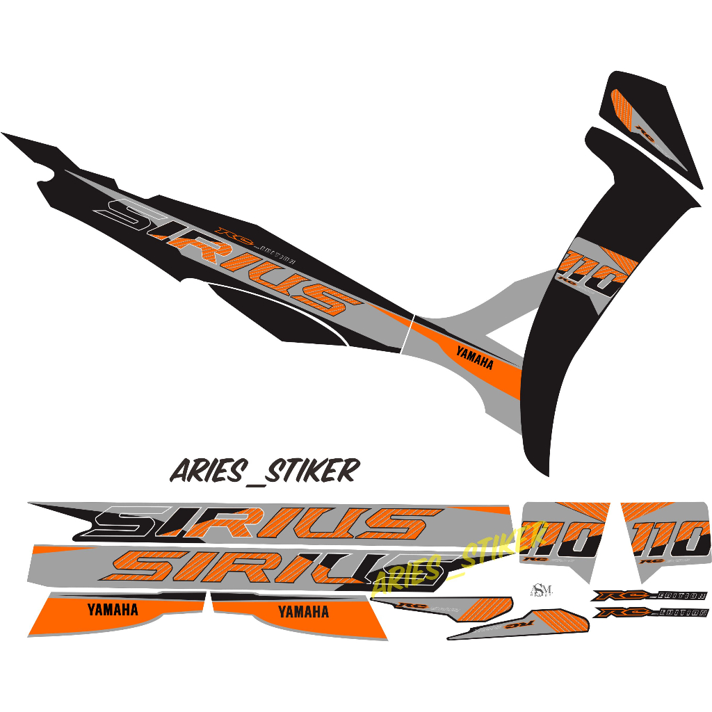 Jual STRIPING STIKER LIS VEGA R NEW SIRIUS VIETNAM | Shopee Indonesia
