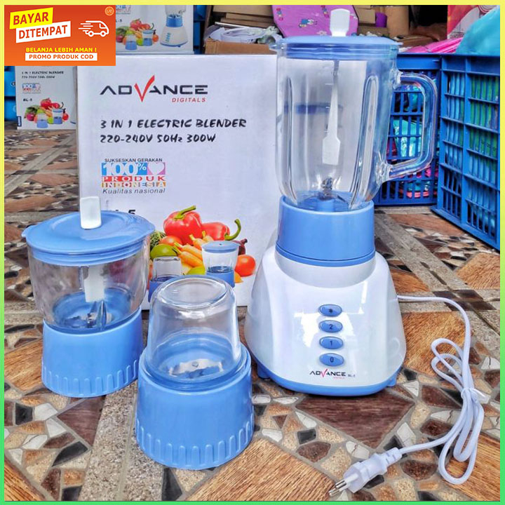 Jual PROMO Blender Advance 3 in 1 BL-2 Blender BLl 2 bahan kaca bagus
