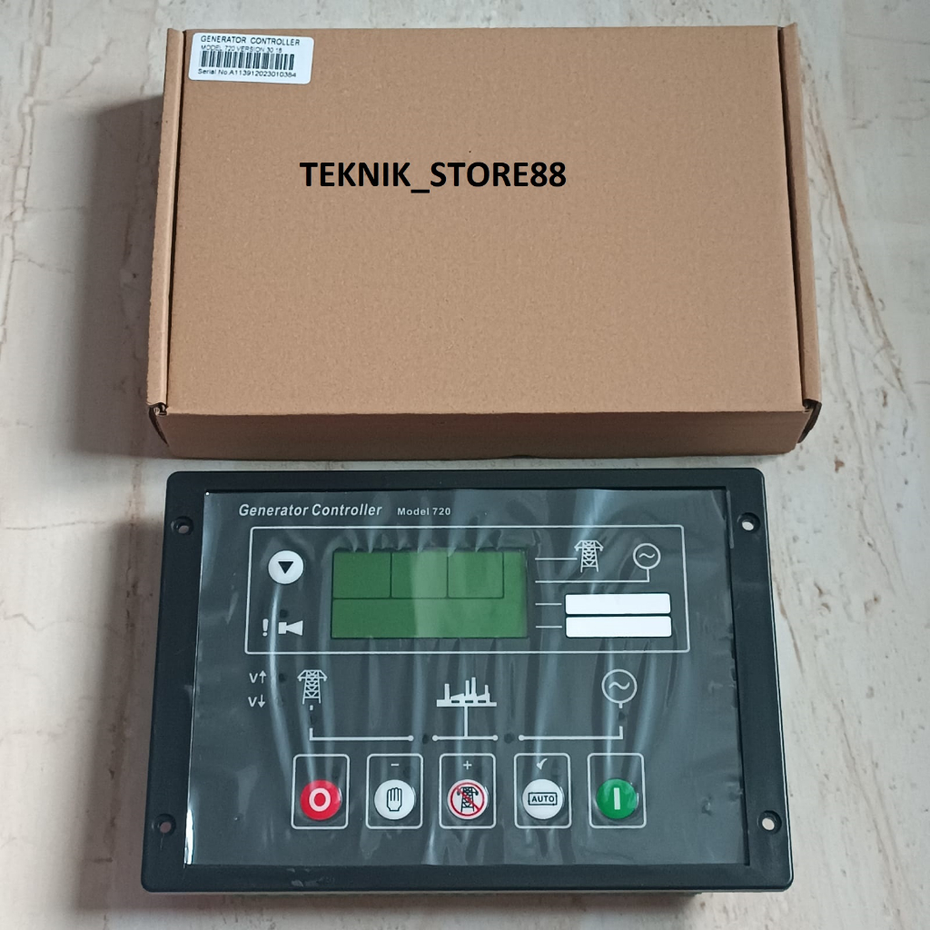 Jual Diesel Generator Controller 720 Replace Genset ATS Control Module ...