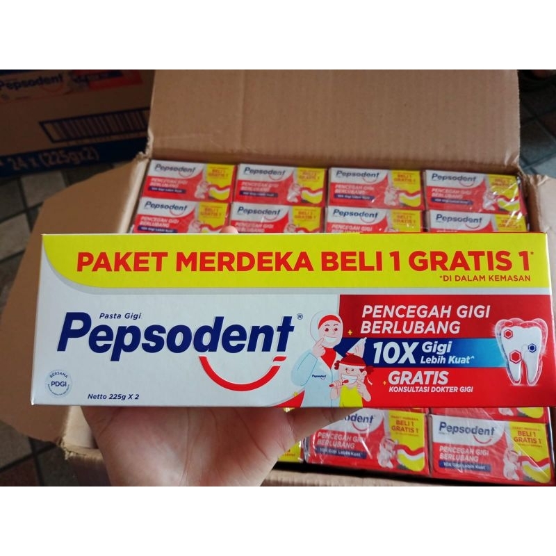 Jual PASTA GIGI PEPSODENT//PASTA GIGI//PAKET MERDEKA | Shopee Indonesia