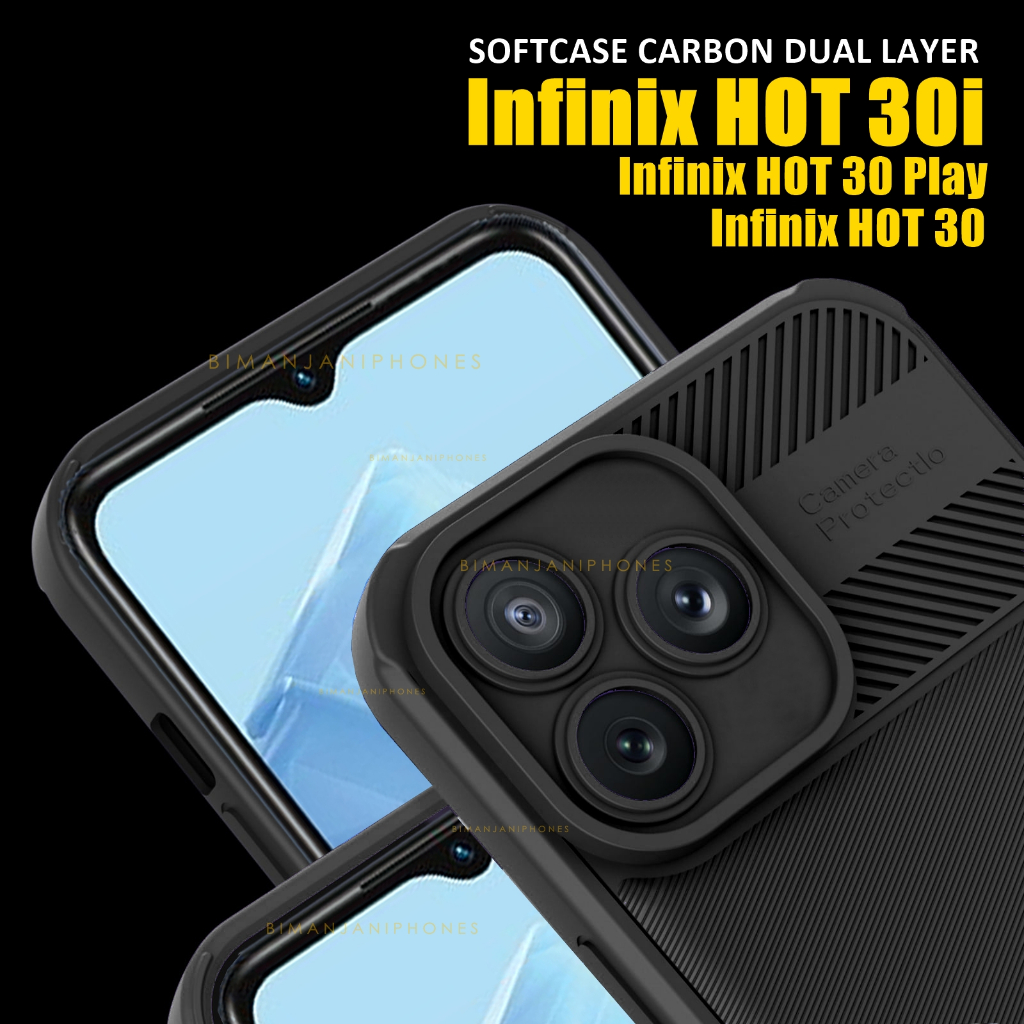 Jual Infinix Note 30 30 Pro Smart 7 Hot 30i Hot 30 Play Soft Case Dual ...