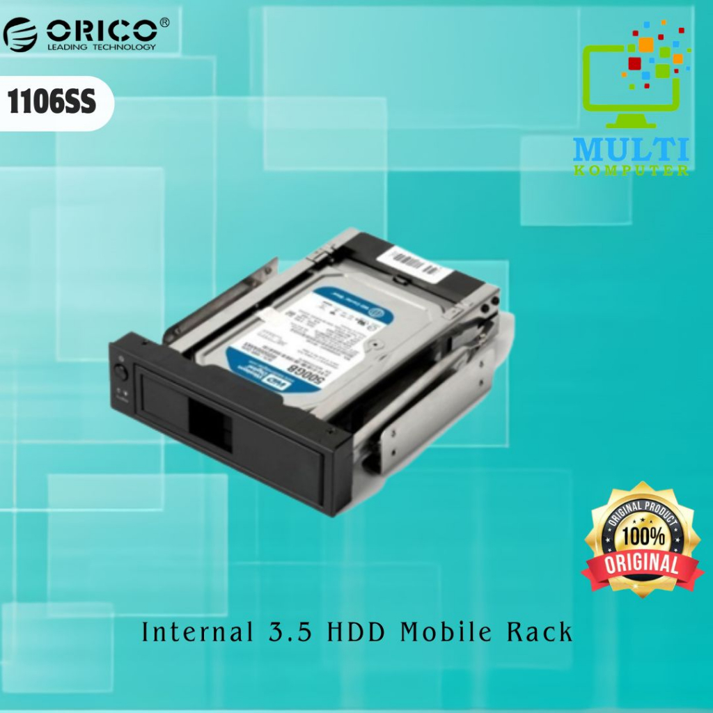 Jual ORICO 1106SS Internal 3.5 HDD Mobile Rack | Shopee Indonesia