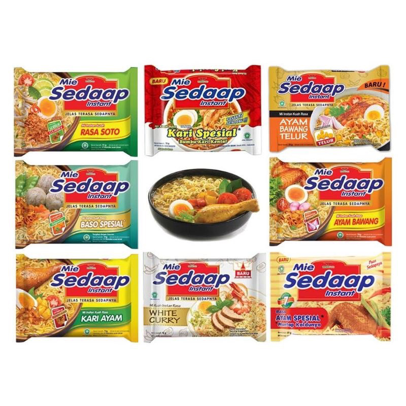 Jual MIE SEDAAP GORENG DAN MIE SEDAAP REBUS | Shopee Indonesia