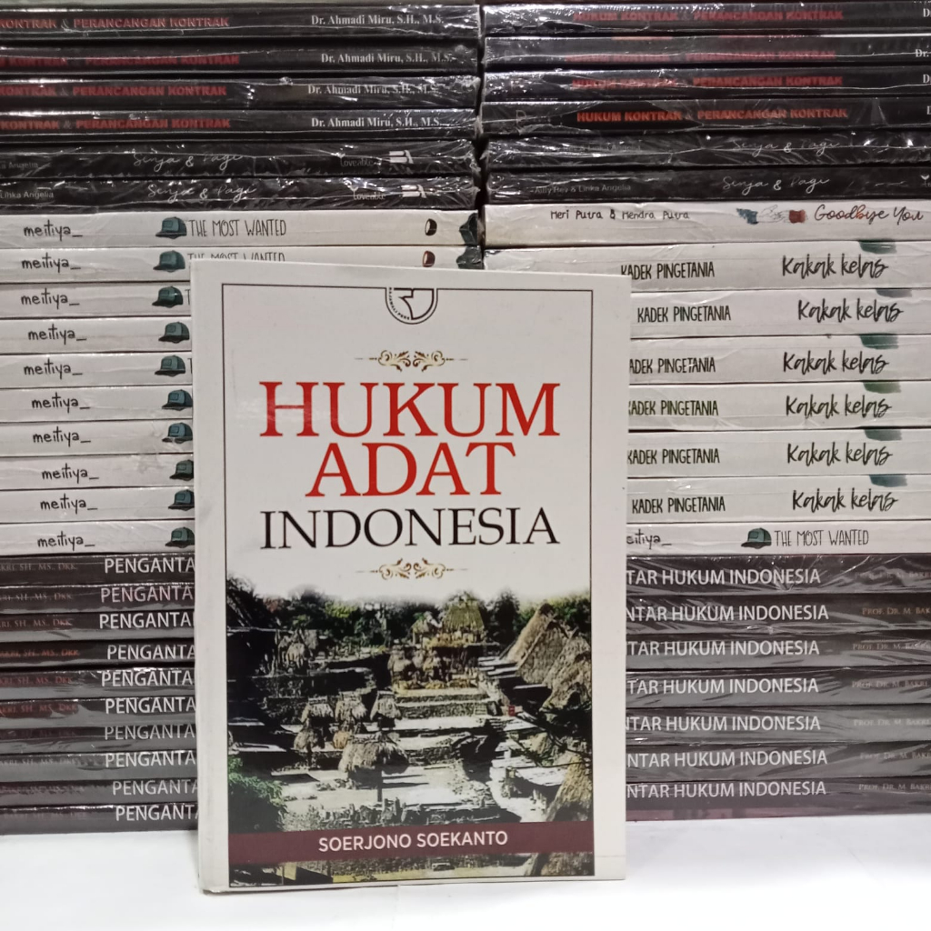 Jual Buku Hukum Adat Indonesia Soerjono Soekanto Shopee Indonesia