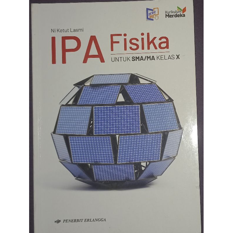 Jual Buku IPA Fisika Untuk SMA/MA Kelas X/Kelas 10 Kurikulum Merdeka ...