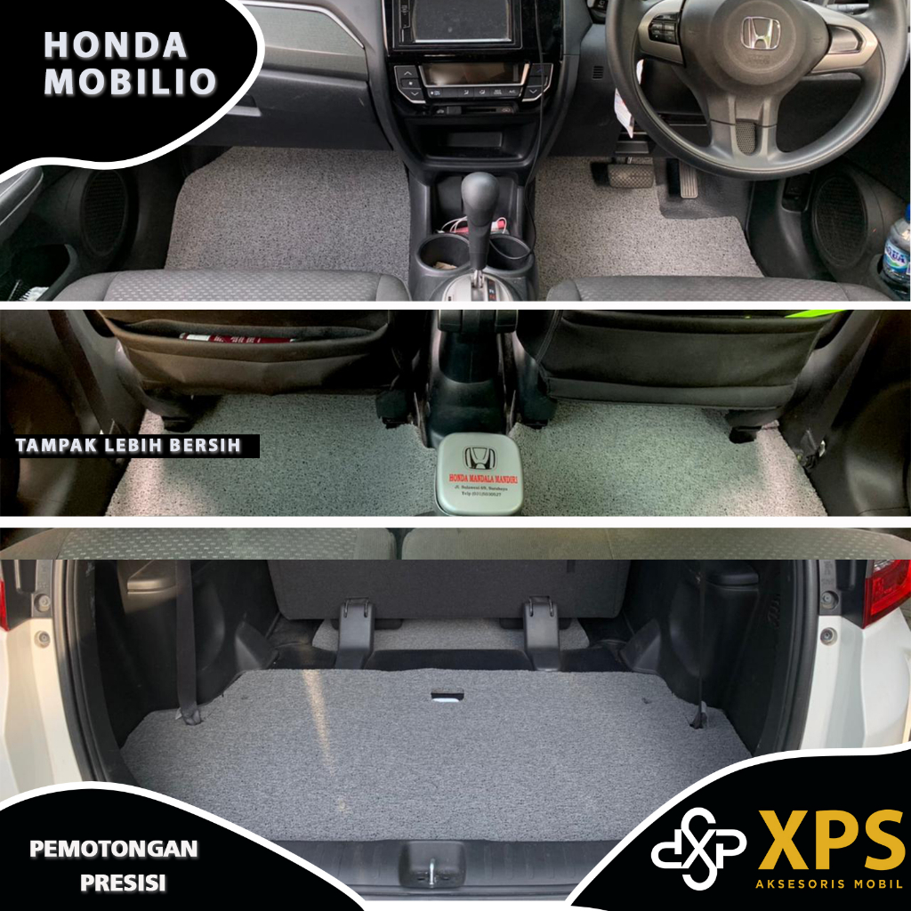 Jual Karpet Mie Mobil Honda Mobilio Full Bagasi Custom Coilmat Aksesoris Mobil Interior Mobil