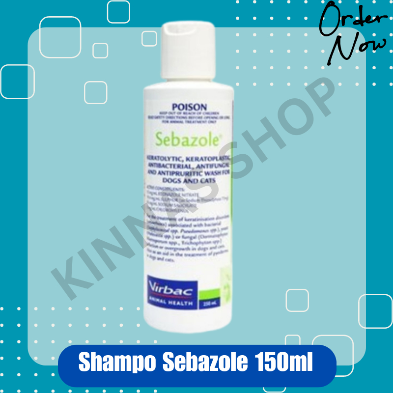 Jual Shampo Kutu Hewan Malaseb Shampo Hewan Shampo Sebazole 150ml Sampo