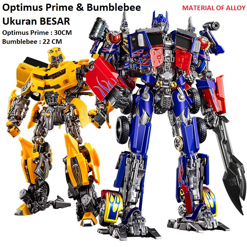 Jual Transformers Optimus Prime Bumblebee Age of Extinction Transform