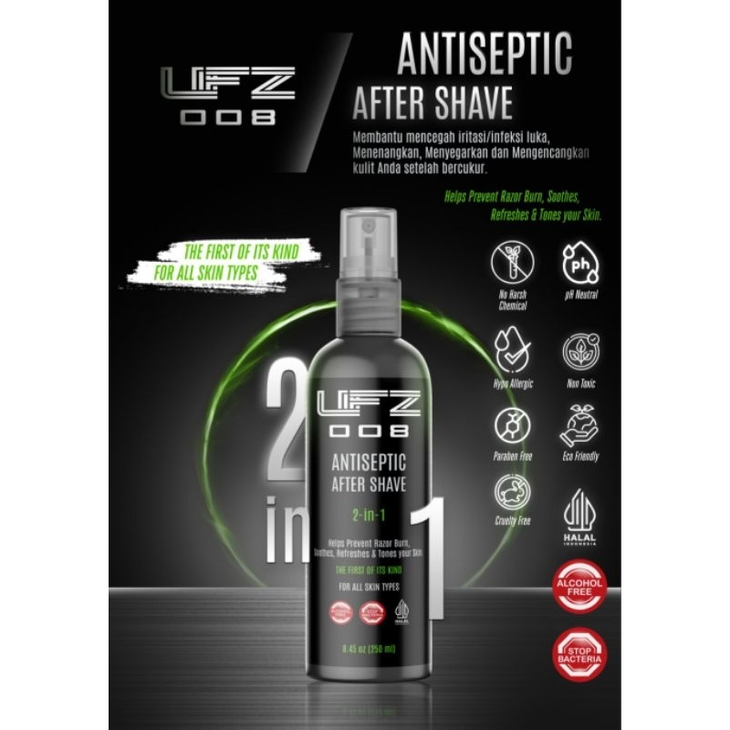 Jual ANTISEPTIC After Shave mengatasi luka setelah mencukur jenggot