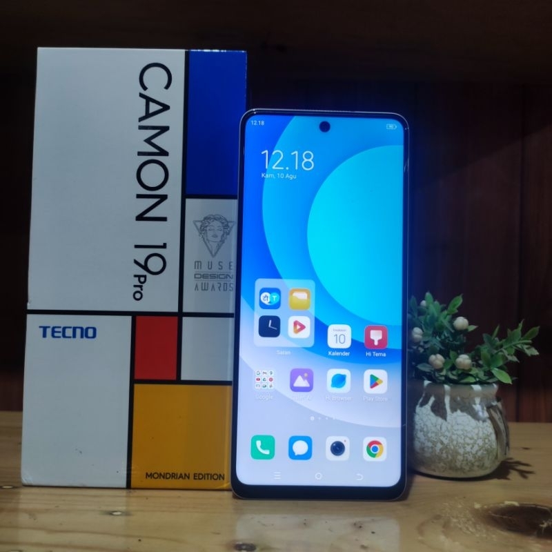 Jual Tecno Camon 19 Pro Mondrian Edition Second Fullset Shopee Indonesia