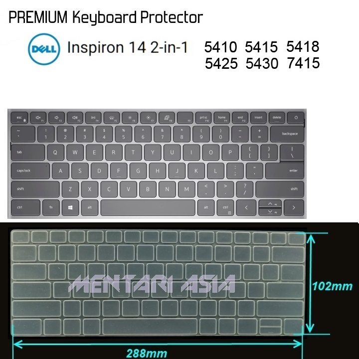 Jual Keyboard Protector DELL Inspiron 14 5430 Premium CLEAR Shopee