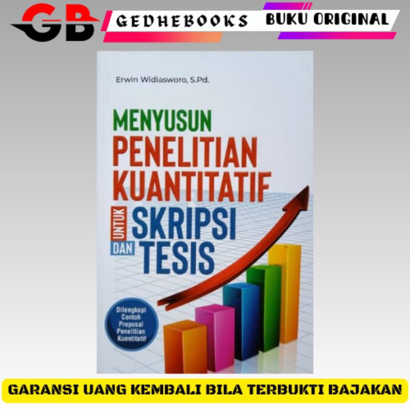 Jual BUKU MENYUSUN PENELITIAN KUANTITATIF UNTUK SKRIPSI & TESIS ...