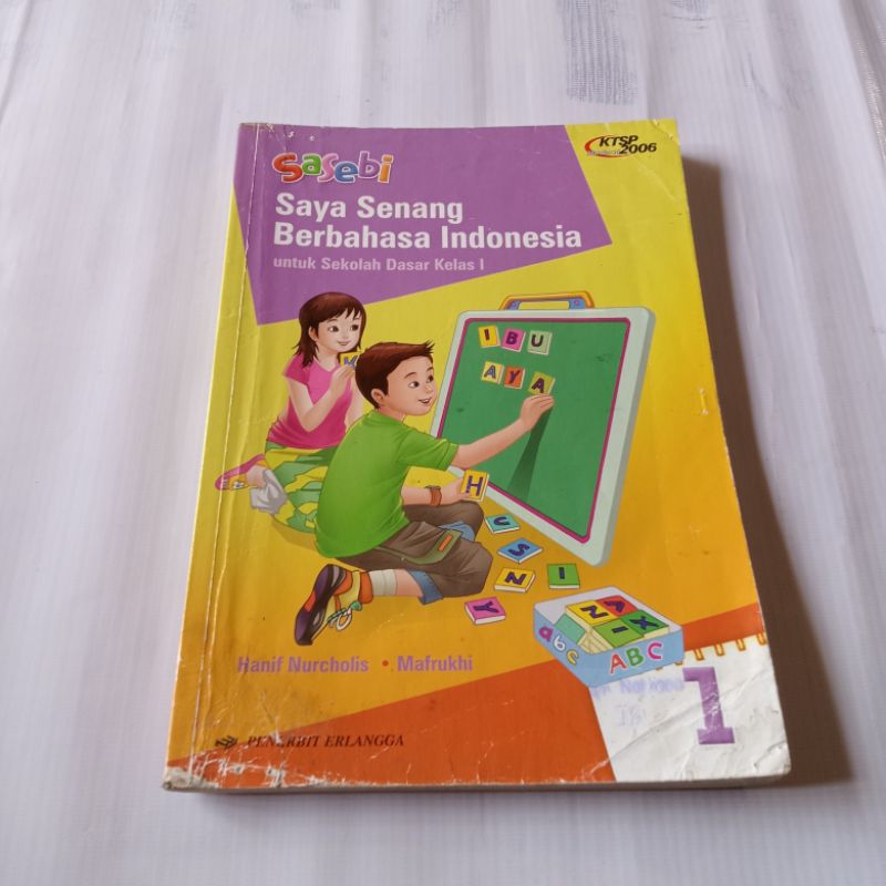 Jual SESABI SAYA SENANG BERBAHASA INDONESIA KELAS 1 SD | Shopee Indonesia