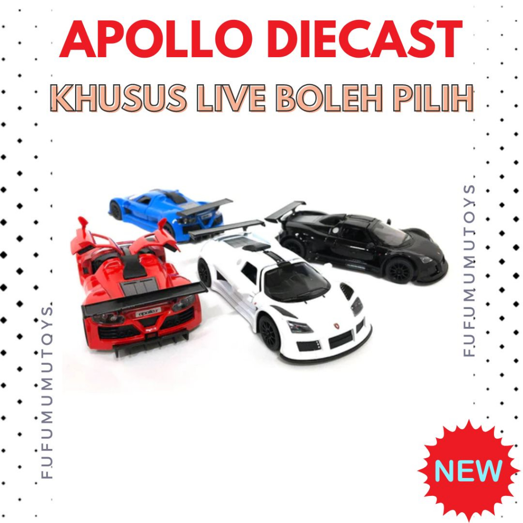 Jual Apolo Diecast MSZ Metal Speed Zone Original | Shopee Indonesia