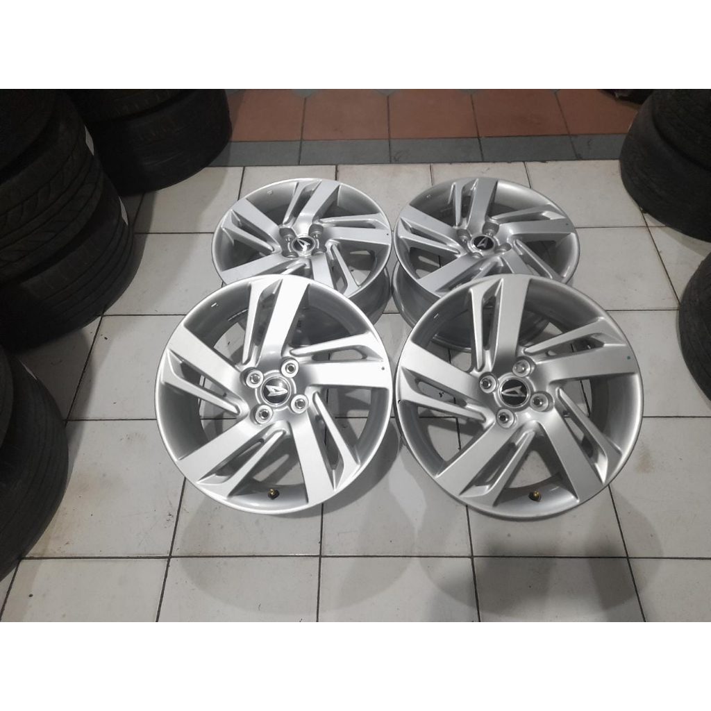 Jual VELG SECOND OEM MOBIL RAIZE RING 16 PCD 4X100 U/ CALYA AGYA AYLA ...