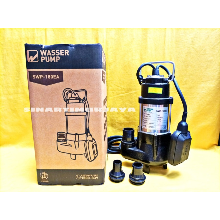 Jual WASSER PUMP SWP 180 EA / POMPA CELUP OTOMATIS AIR KOTOR