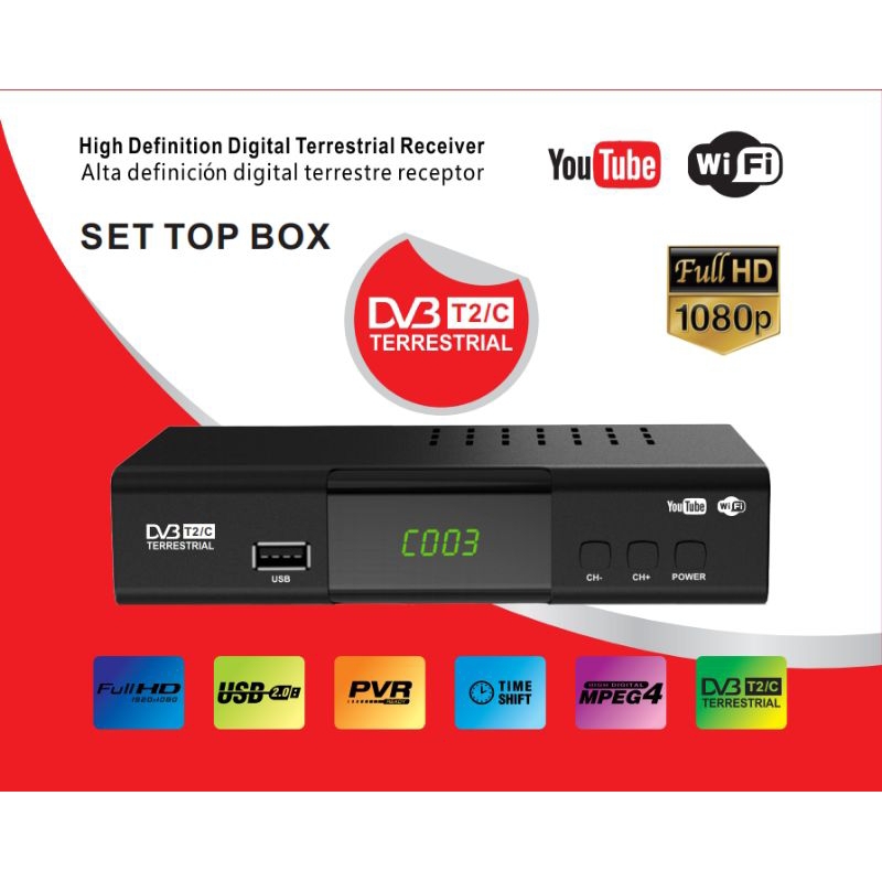 Jual DIGITAL Set Top Box Receiver Tv Stb Digital Receiver Kubik Arca