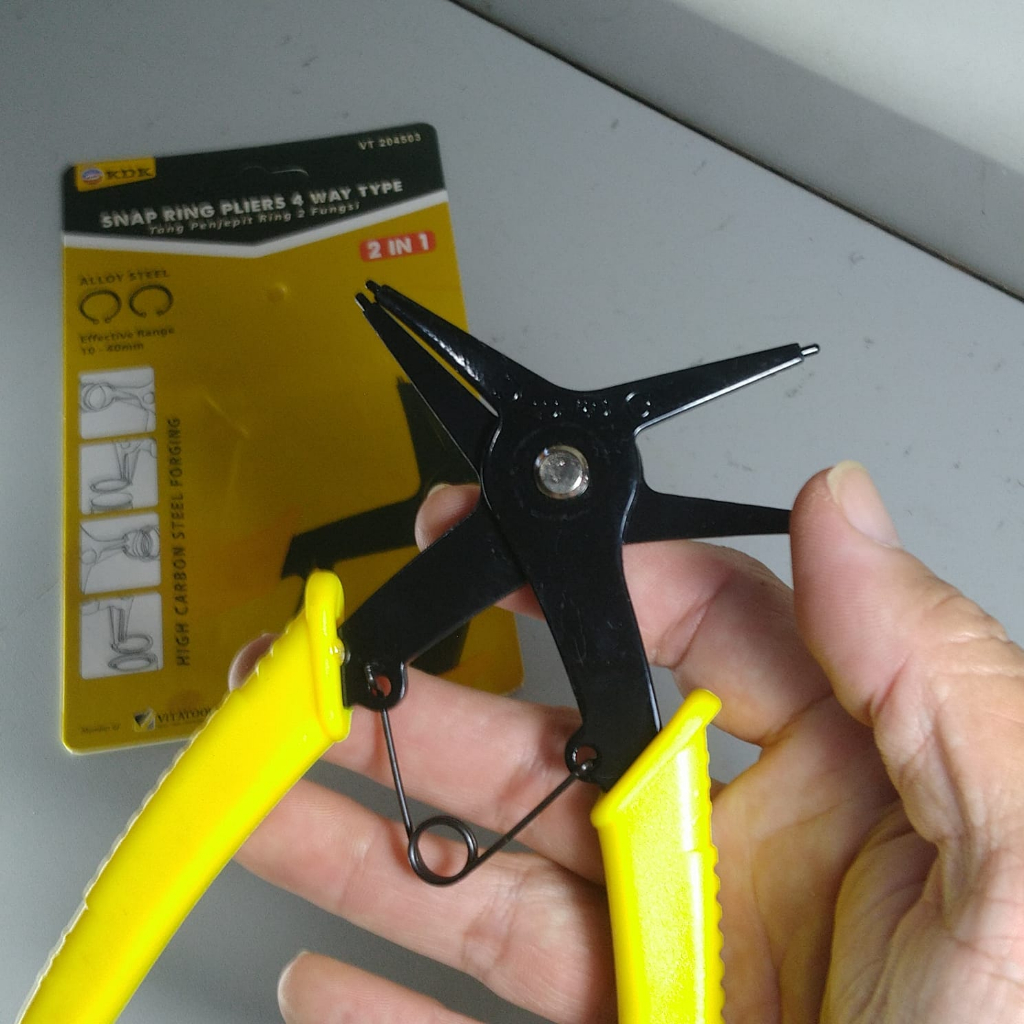 Jual AMTECH / KDK TANG SNAP RING 2 IN 1 LURUS TEKAN BUKA TUTUP PEMBUKA ...