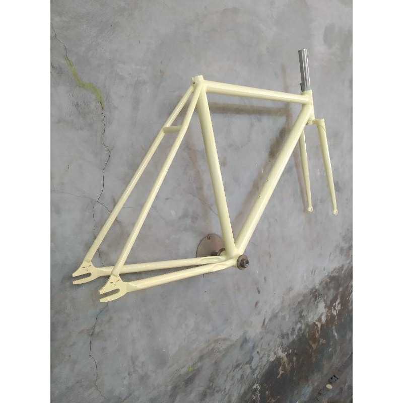 Jual frame fork set fixie datar rata | Shopee Indonesia
