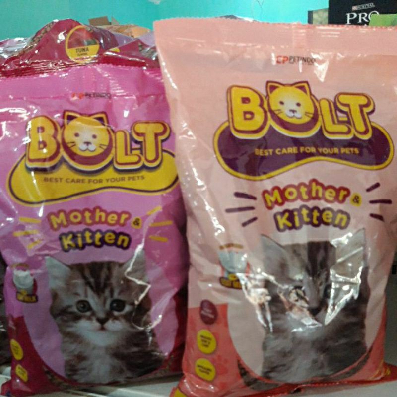 Jual bolt mother babby kitten 1 karung isi 40× 500 gr fres pack - bolt ...