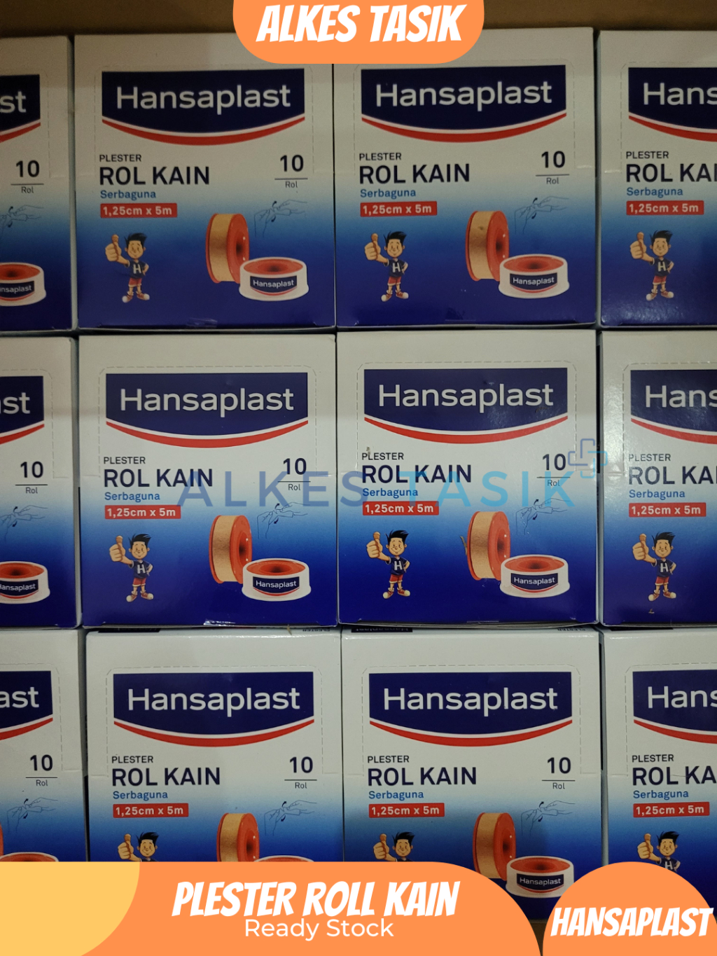 Jual Hansaplast Plester Roll Kain Besar 1,25 Cm x 5 M | Shopee Indonesia