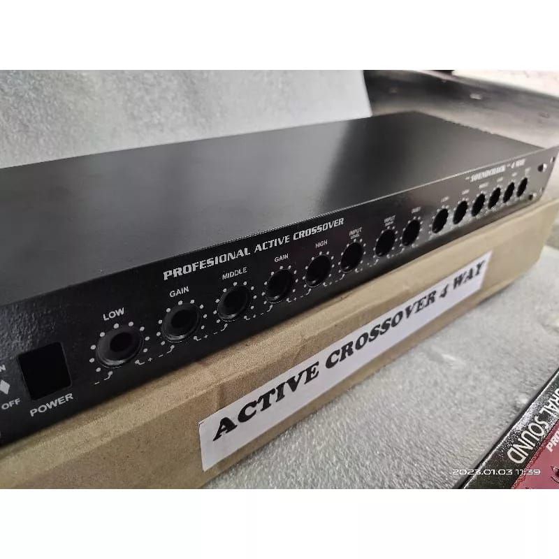 Jual Paket Kit + Box Crossover Aktif 4 WAY Subwoofer Cross Over ...
