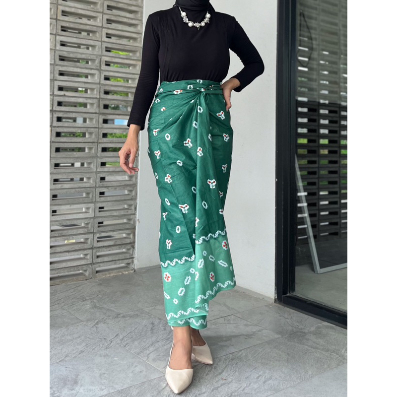 Jual Rok Lilit Batik Motif Jumputan - Rok Lilit Batik Motif - Rok Lilit ...