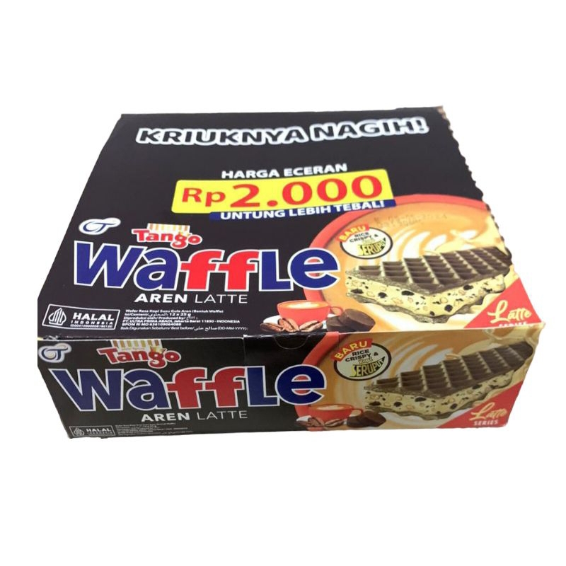 Jual Tango Waffle All Varian Rasa 1box isi 12pcs | Shopee Indonesia