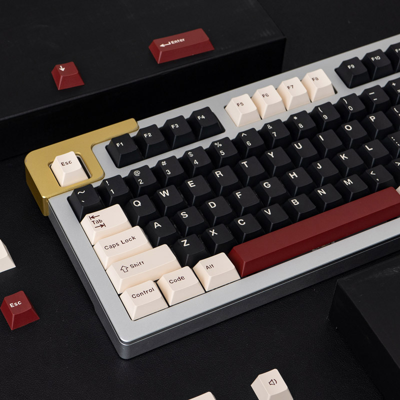 Jual MYNK Rome PBT Doubleshot Cherry Profile Keycaps Set | Shopee Indonesia