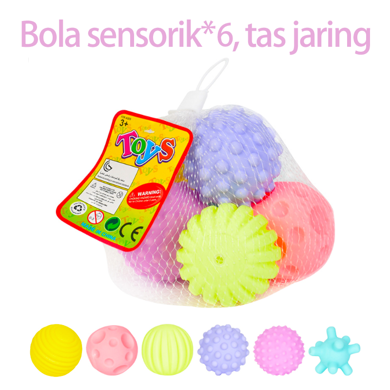 Jual Bisa COD Bola Sensorik Bpa Free Bayi Mainan Buat Bayi Merangkak ...