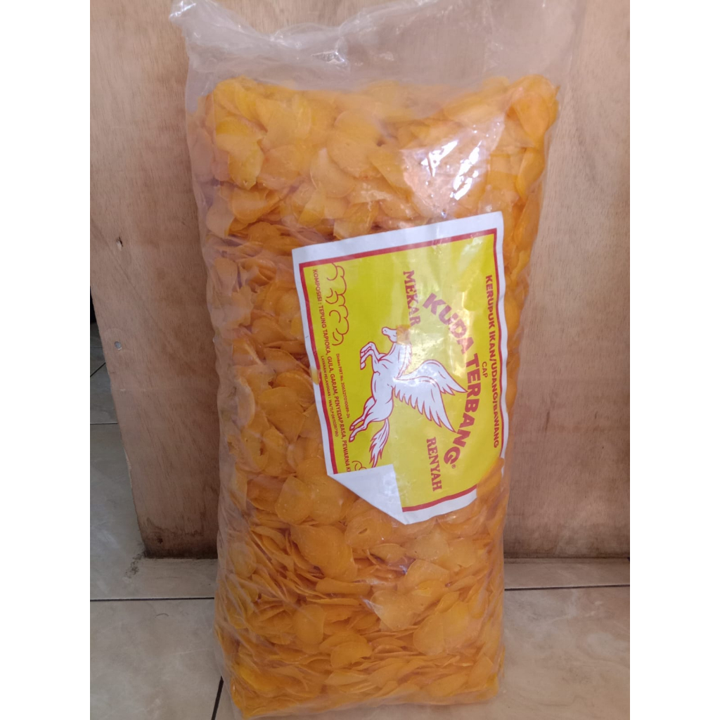 Jual Kerupuk Seblak Orange Mentah Kerupuk Bubur 1 Kg Shopee Indonesia