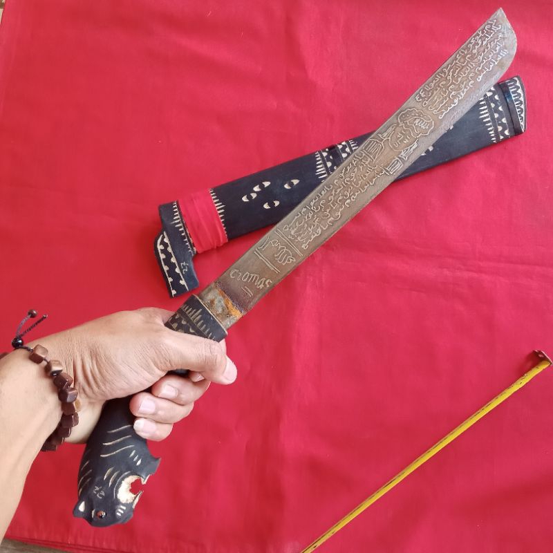 Jual golk rajah asli Ciomas Banten model gagang kayu ukir | Shopee ...